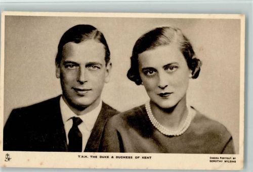 The Duke & Duchess of Kent Tucks AK