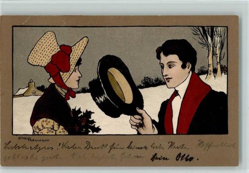 1905 Nr. 191 - sign Ethel Parkinson - Liebespaar