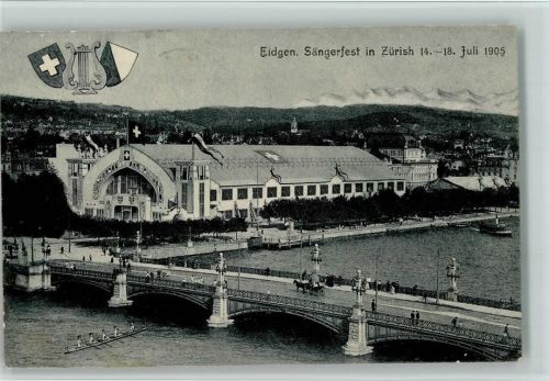Zürich Sängerfest 1905 , gute Erhaltung AK
