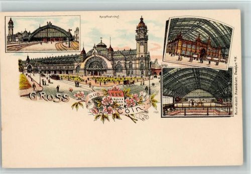 Köln Stadt 1899 Kunstanstalt Rosenblatt 1491 AK Sehr gute Erhaltung