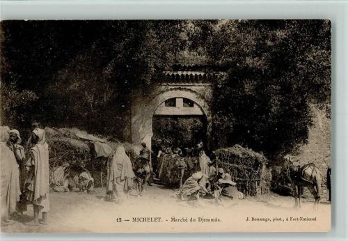 1920 Marche du Djemmaa - Marktszene - Volkstypen