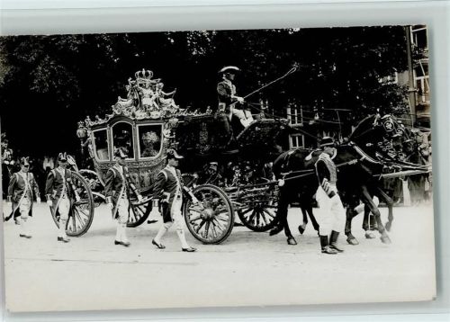 1932 Niederlande - Prunkkutsche AK