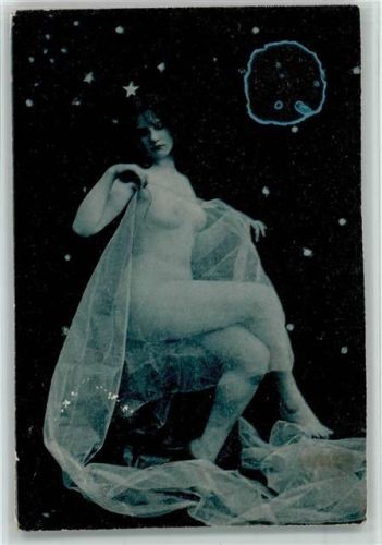 Serie Nude mitTüll verhüllt 1899 AK
