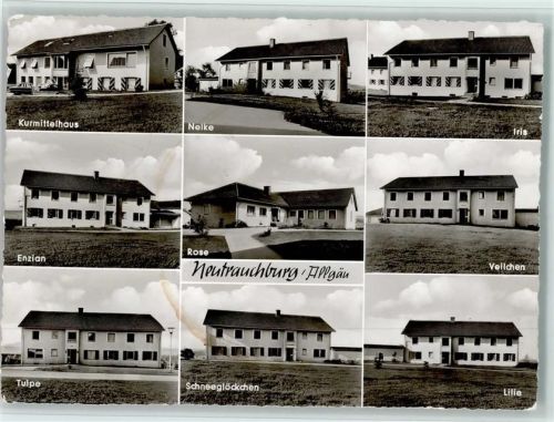 Neutrauchburg Kurmittelhaus Nelke Iris Enzian Rose Veilchen Tulpe Schneeglöckchen Lilie