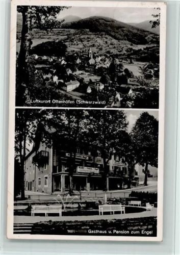 Ottenhöfen 1938 Gasthaus zum Engel, AK