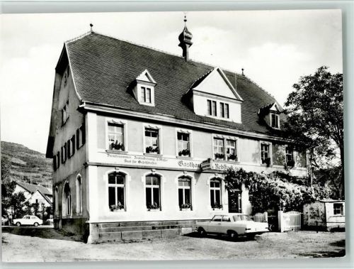 Oberrotweil 1971 Gasthaus Rebstock , Auto steht vor dem Haus, gute Erhaltung AK