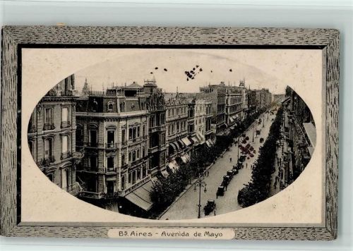 Buenos Aires 1910 Avenida de Mayo