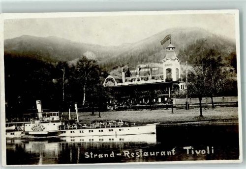Groß Briesen Strand-Gasthaus Tivoli Raddampfer Pillnitz