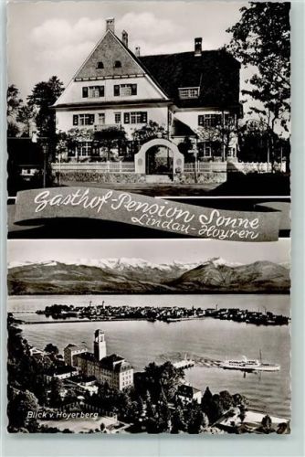 Hoyren Gasthof Pension Sonne Blick vom Hoyerberg