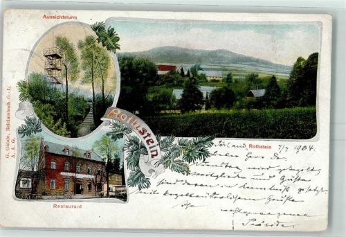 Rothstein 1904 Aussichtsturm Gasthaus