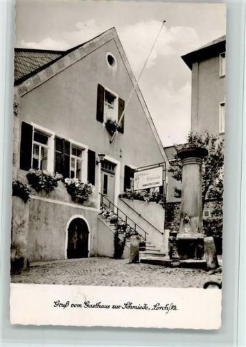 Lorch Gasthaus zur Schmiede, gute Erhaltung AK