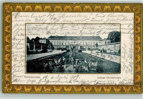 Hannover 1903 Schloss Herrenhausen