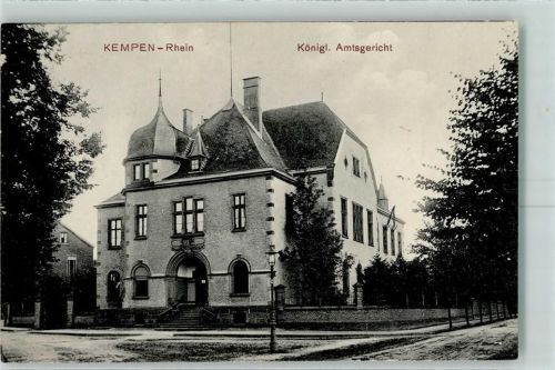 47906 W4152 Kempen , Niederrhein 1912 - Königl. Amtsgericht