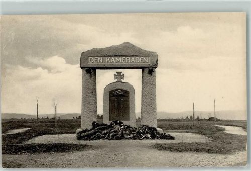 95100 W8686 Kirchenlamitz - Kriegerdenkmal Kränze