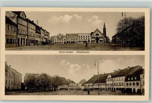 94486 W8353 Osterhofen , Niederbay - Stadtplatz
