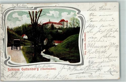 Guttenberg 1905 Schloß Guttenberg