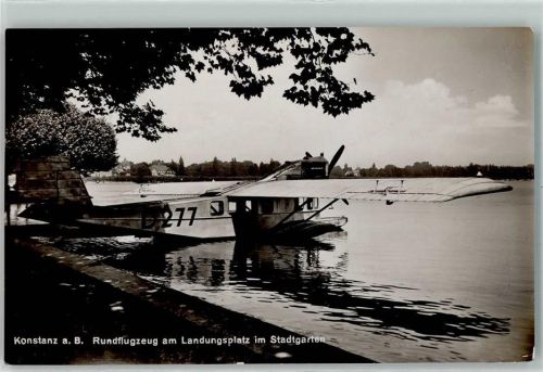 Konstanz 1928 Rundflugzeug D 277 AK