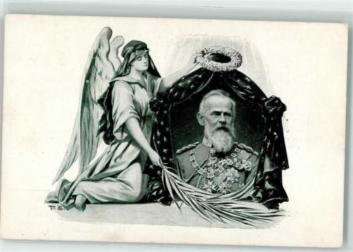1912 Prinzregent Luitpold Erinnerung Schutzengel