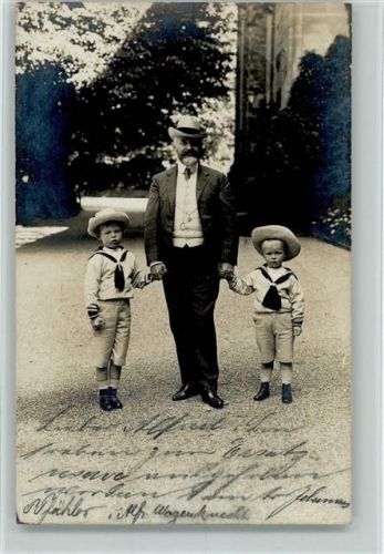 Persönlichkeit Adel 1910 Foto AK