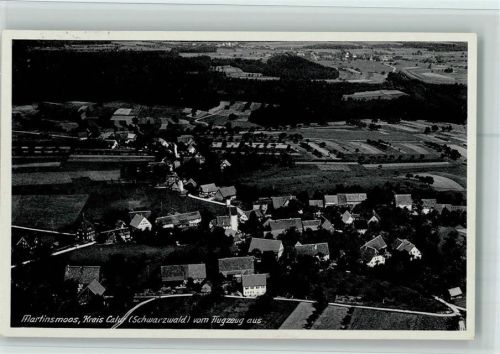 Martinsmoos 1939 Strähle Luftbild 7799 - gute Erhaltung AK