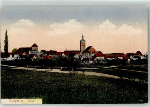 Billigheim Pfarrkirche St. Michael Dezember 1918