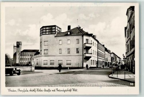 Weiden WK II Adolf-Hitler-Straße Versandgeschäft Witt