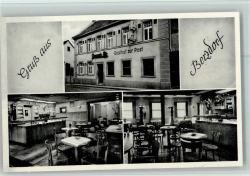 Berzdorf Hotel Restaurant Zur Post Innenaufnahmen 3-Bildaufnahme