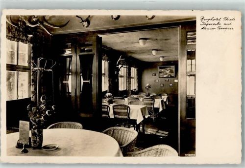 Brückenberg Berghotel Thiele Jägerecke mit kleiner Terrasse