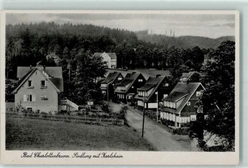 Bad Charlottenbrunn Siedlung mit Karlshain