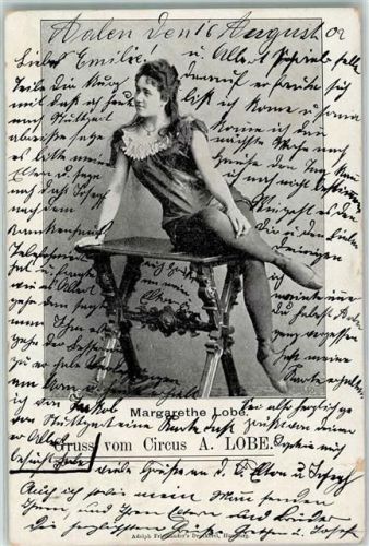 1902 Margarethe Lobe Zirkus A. Lobe