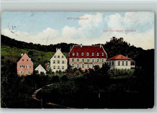 Röttlerweiler 1916 Wohnhäuser AK