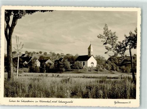 Schopfheim Eichen Wiesental südlicher Schwarzwald Kirche Kapelle