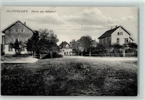 Blaufelden Partie am Bahnhof