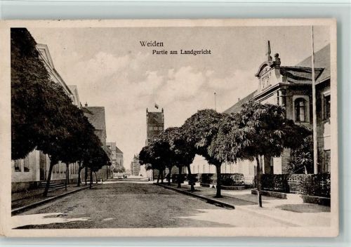 Weiden Partie am Landgericht