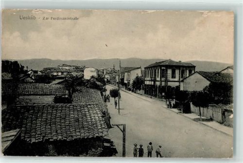 Skopje 1916 Zar Ferdinandstraße