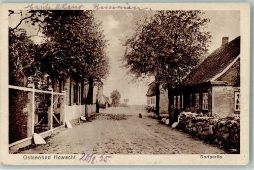 Hohwacht 1925 Dorfpartie AK