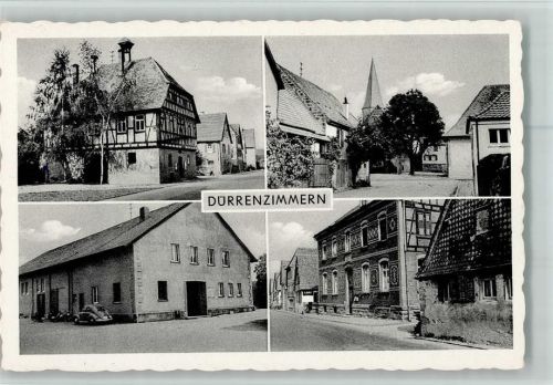 Dürrenzimmern Ortsansichten 4-Bildaufnahme