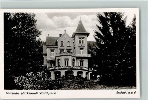 Alsbach Christian Stockschule Hirschpark