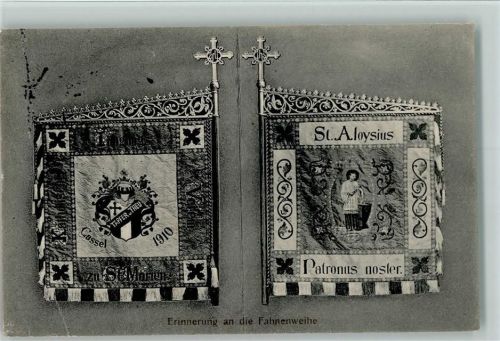Kassel 1915 Erinnerung an die Fahnenweihe