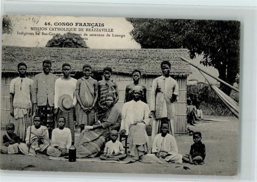 1920 Congo Francais - Mission Katjholiken de Brazzaville - Volkstypen
