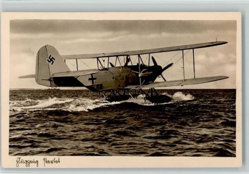 1939 Wasserflugzeug startet WK II AK