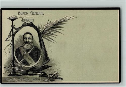 1900 Buren General Joubert - Trauerkarte ,gute Erhaltung AK