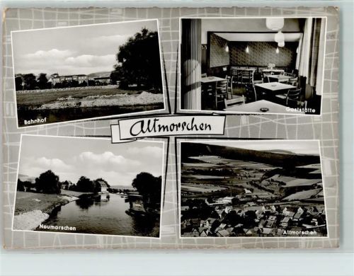 Altmorschen Bahnhof Gasthaus Neumorschen