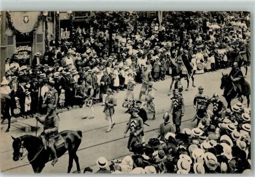 Frankfurt 1912 Festzug 17. Goldenes Jubiläumsschießen 1912 AK