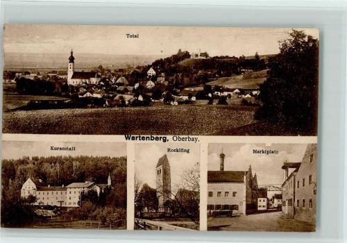 Wartenberg Kuranstalt Rocklfing Marktplatz