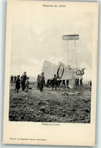 Guerre 1915 Flugzeugabsturz AK