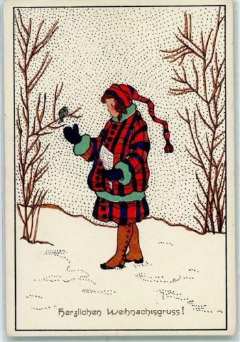 Verlag W.R.B. & Co Vienne Serie 22-93 Weihnachten