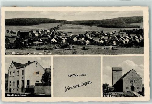 Hintermeilingen Kaufhaus Lang Kirche
