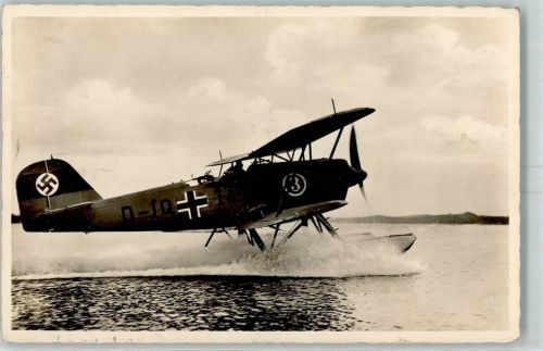 1938 Wasserflugzeug AK