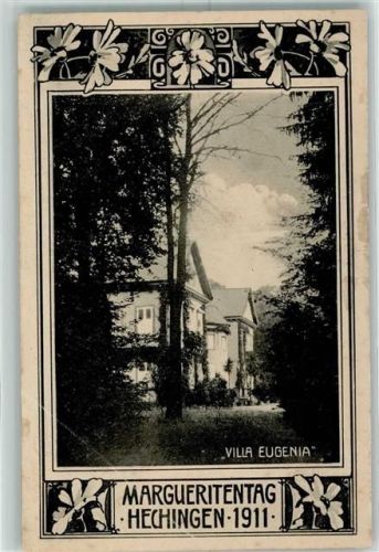 Hechingen 1911 Villa Eugenia Margueritentag